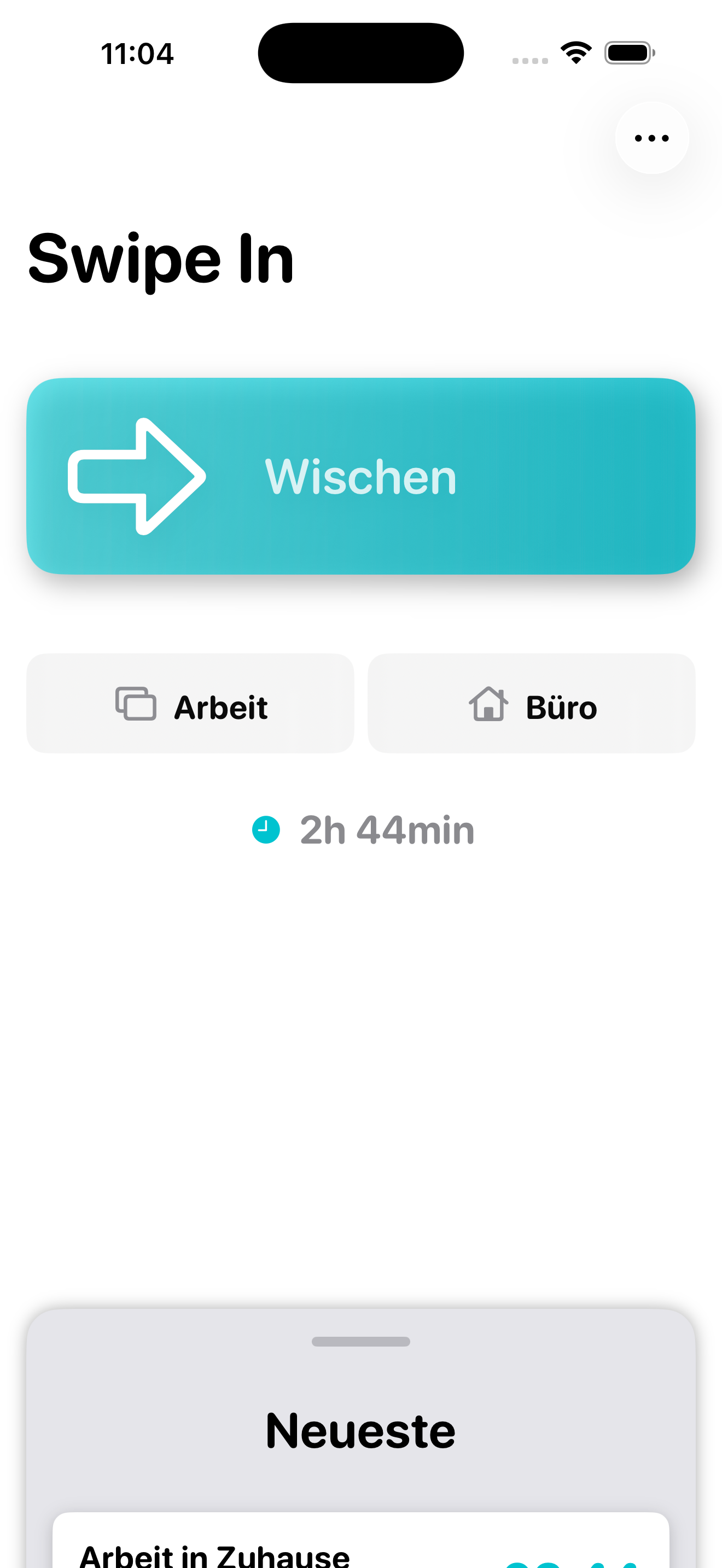 Swipe In Screenshot